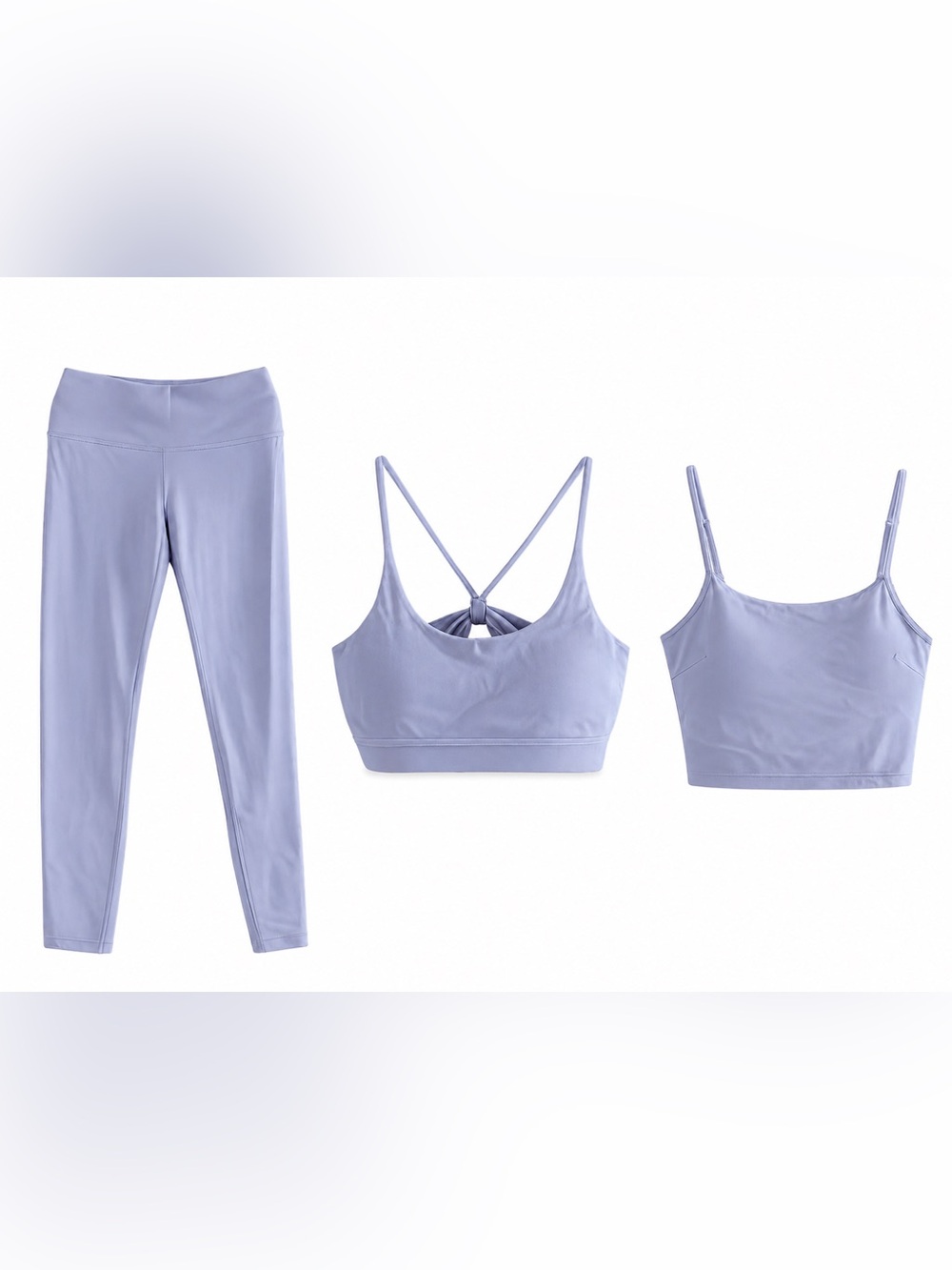 Colorfulkoala Workout Set with 2 Top styles